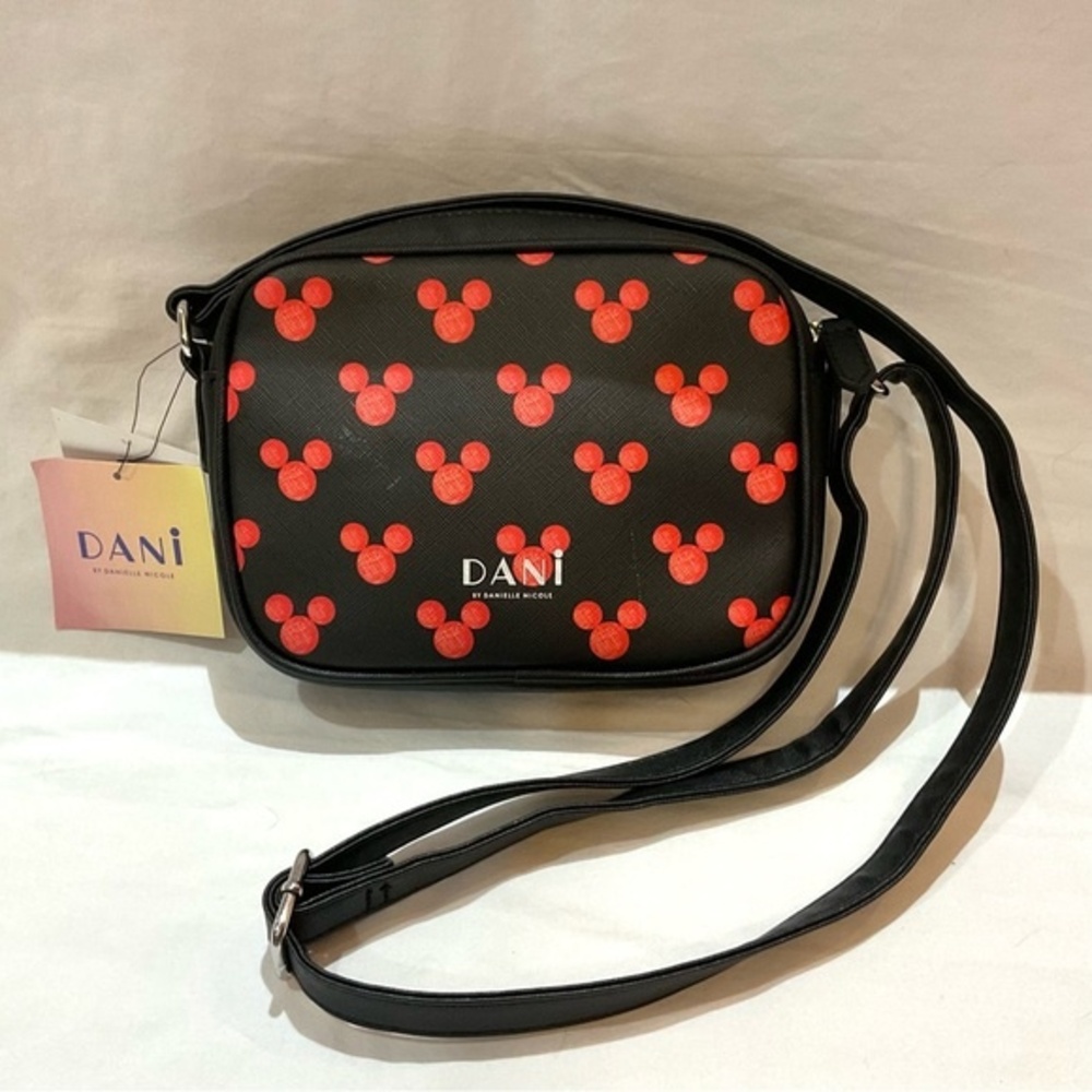 Mickey Mouse Crossbody Shoulder Bag Handbag Dani by Danielle Nicole Disney New - Picture 7 of 8
